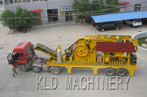  Mobile jaw crusher plant introduction