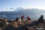 Scientific researchers from the alpine ecosystem observation and experiment station of Gongga Mountain under the Chinese Academy of Sciences collect plant samples on the west slope of Gongga Mountain, southwest China's Sichuan Province, Nov. 23, 2017. China's annual political sessions of the National People's Congress (NPC) and the National Committee of the Chinese People's Political Consultative Conference (CPPCC) are scheduled to convene in March, 2018. During the two sessions, development agendas will be reviewed and discussed, and key policies will be adopted. Year 2018 marks the first year of fully implementing the spirit of the 19th National Congress of the Communist Party of China, which vowed to pursue the vision of innovative, coordinated, green, and open development that is for everyone. The CPC congress stressed that building an ecological civilization is vital to sustain the Chinese nation's development, 